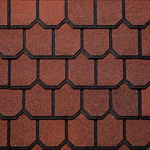 Roofer in Utah. Shingle - Victorian Red